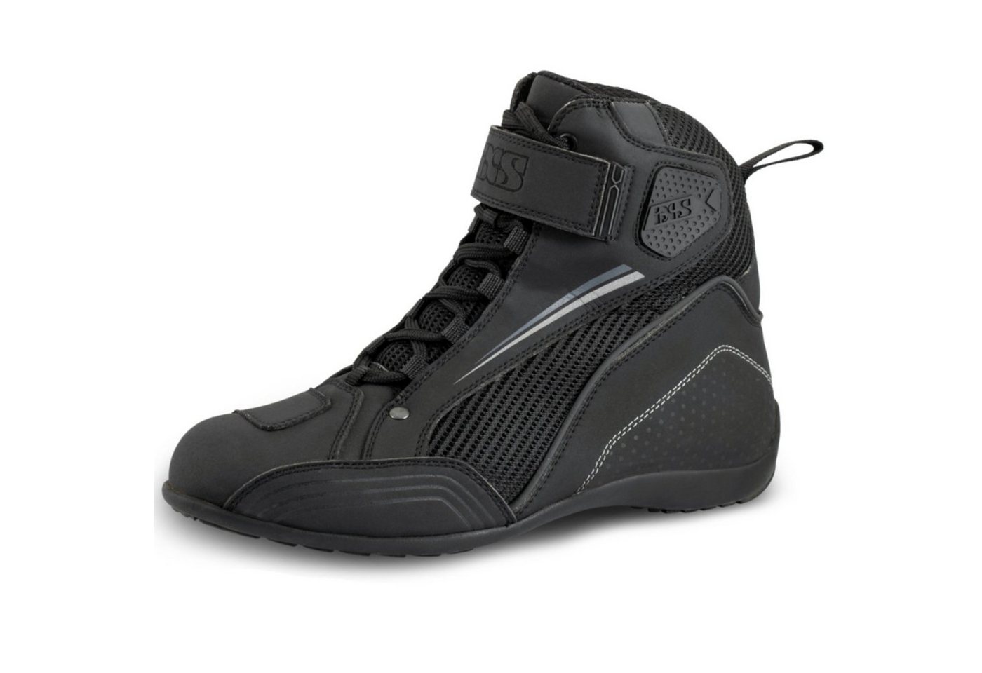 IXS Breeze 2.0 Motorradschuhe schwarz 44 Motorradstiefel (Packung, Antistatische und Öl- und Benzinfeste Sohle)