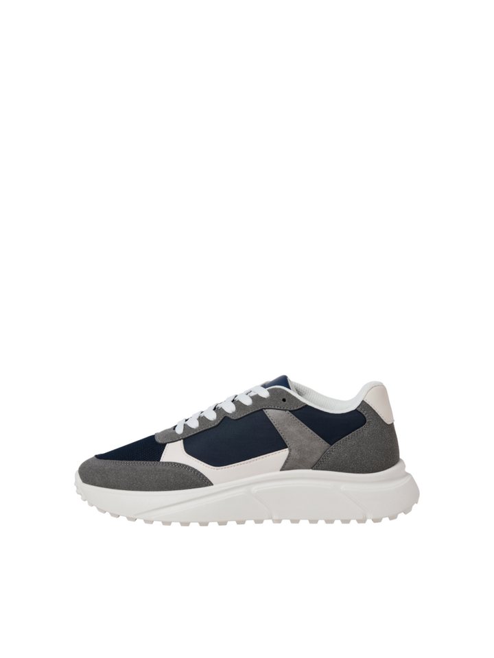 jack & jones JFWASPIRE Sneaker Plateausneaker, Schnürschuh, Freizeitsneaker mit leichter Laufsohle (castlerock)