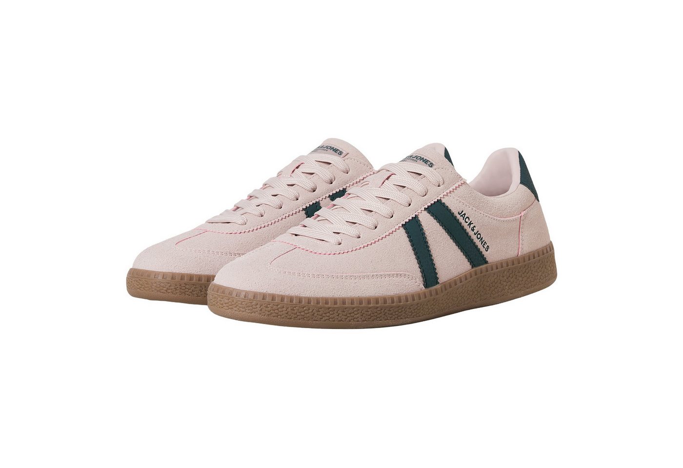 jack & jones JFWKIRK International Campaign Sneaker Sneaker mit Signature Streifen (rosa)