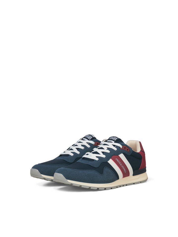 jack & jones JFWSTELLAR Sneaker Schnürschuh, Halbschuh, Streetwear-Sneaker mit Profilsohle