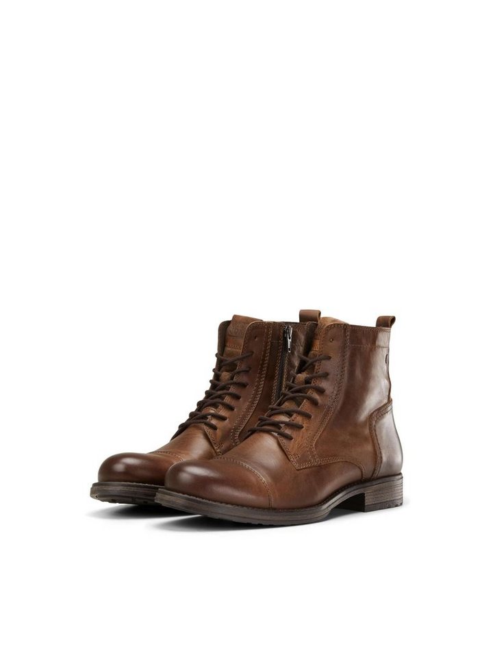 jack & jones Russel Schnürstiefelette (1-tlg) (braun)