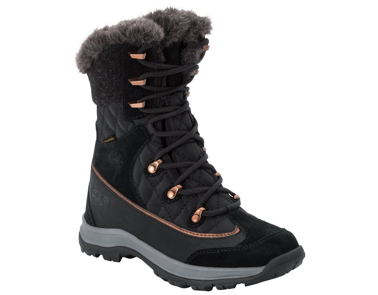Jack Wolfskin Aspen High Texapore (wasserdicht) schwarz Damen Winterstiefel