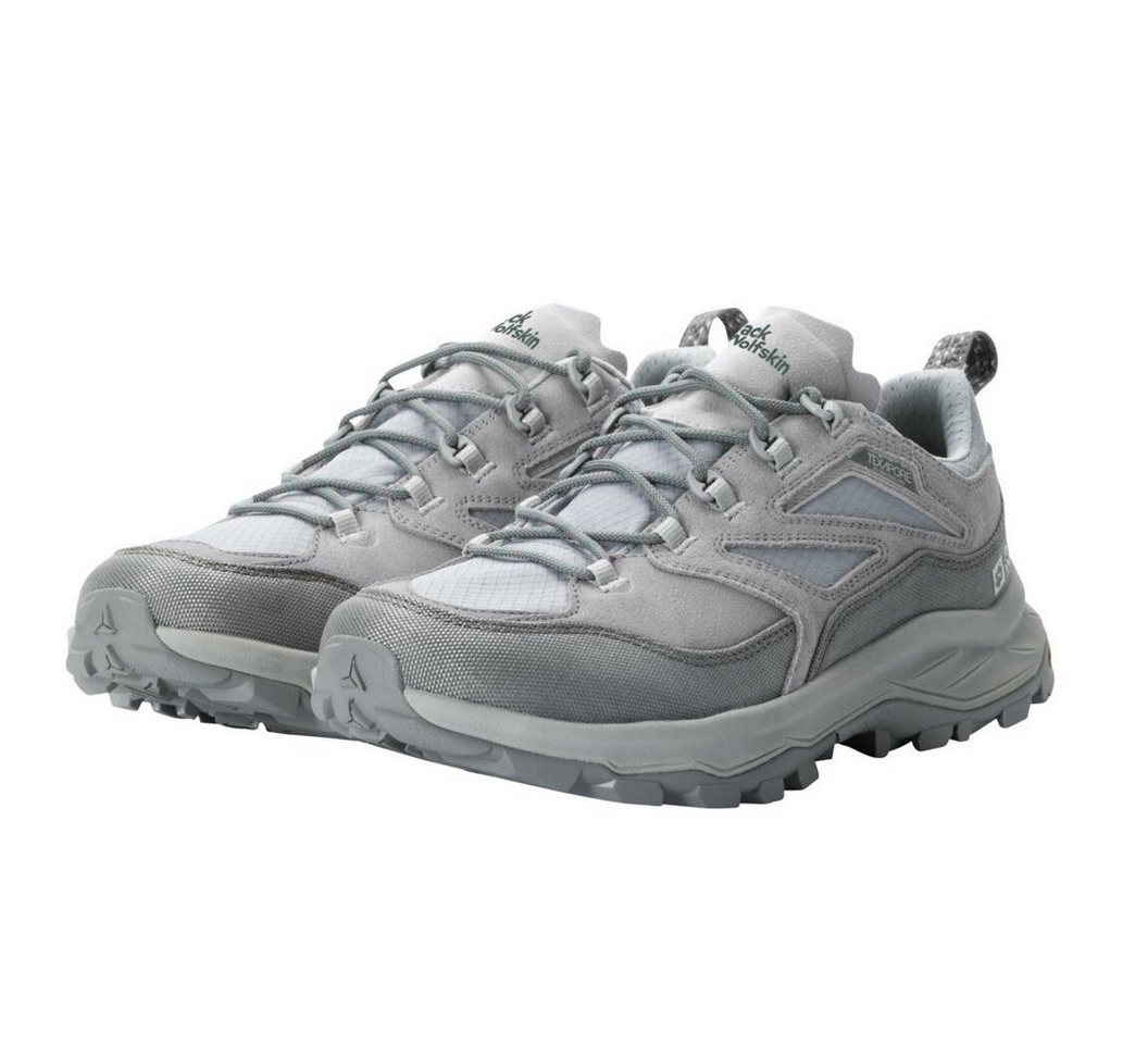 Jack Wolfskin Cyrox Texapore Low (wasserdicht, atmungsaktiv) grau Herren Wanderschuh