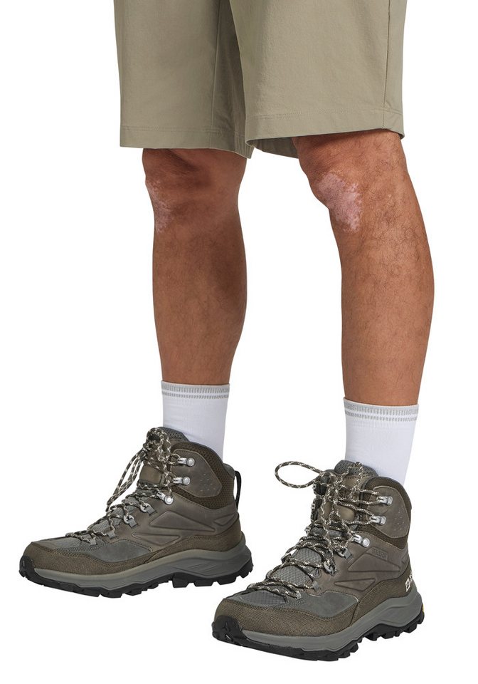 Jack Wolfskin CYROX TEXAPORE MID M Wanderschuh (cold-coffee)