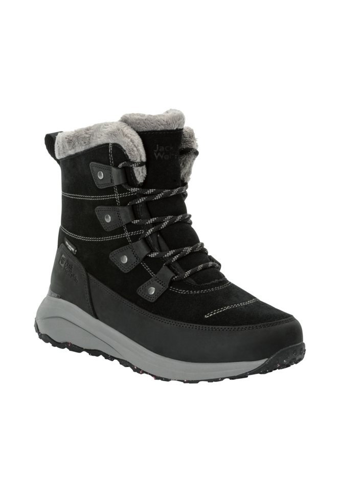 Jack Wolfskin DROMOVENTURE TEX HIGH W Winterboots Snowboots, Winterstiefel, Winterschuhe, wasserdicht & gefüttert (phantom)