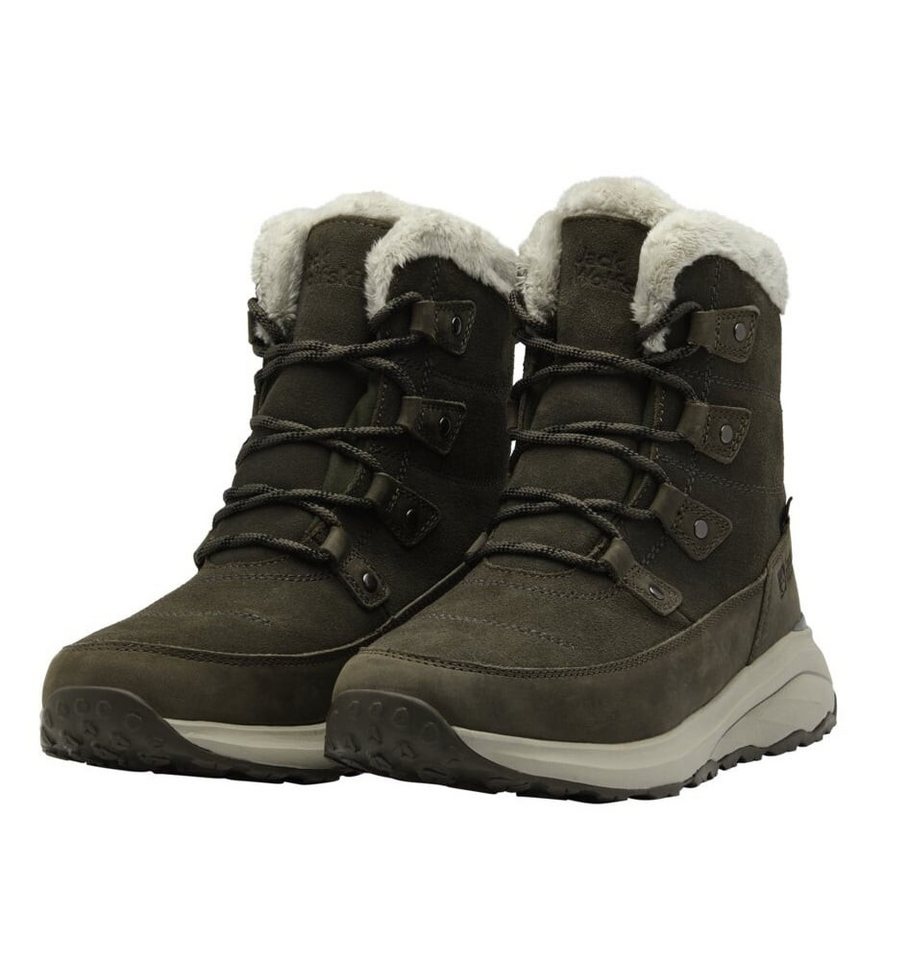 Jack Wolfskin Dromoventure Texapore High (Texawarm-Isolierung, wasserdicht) braun Winterstiefel