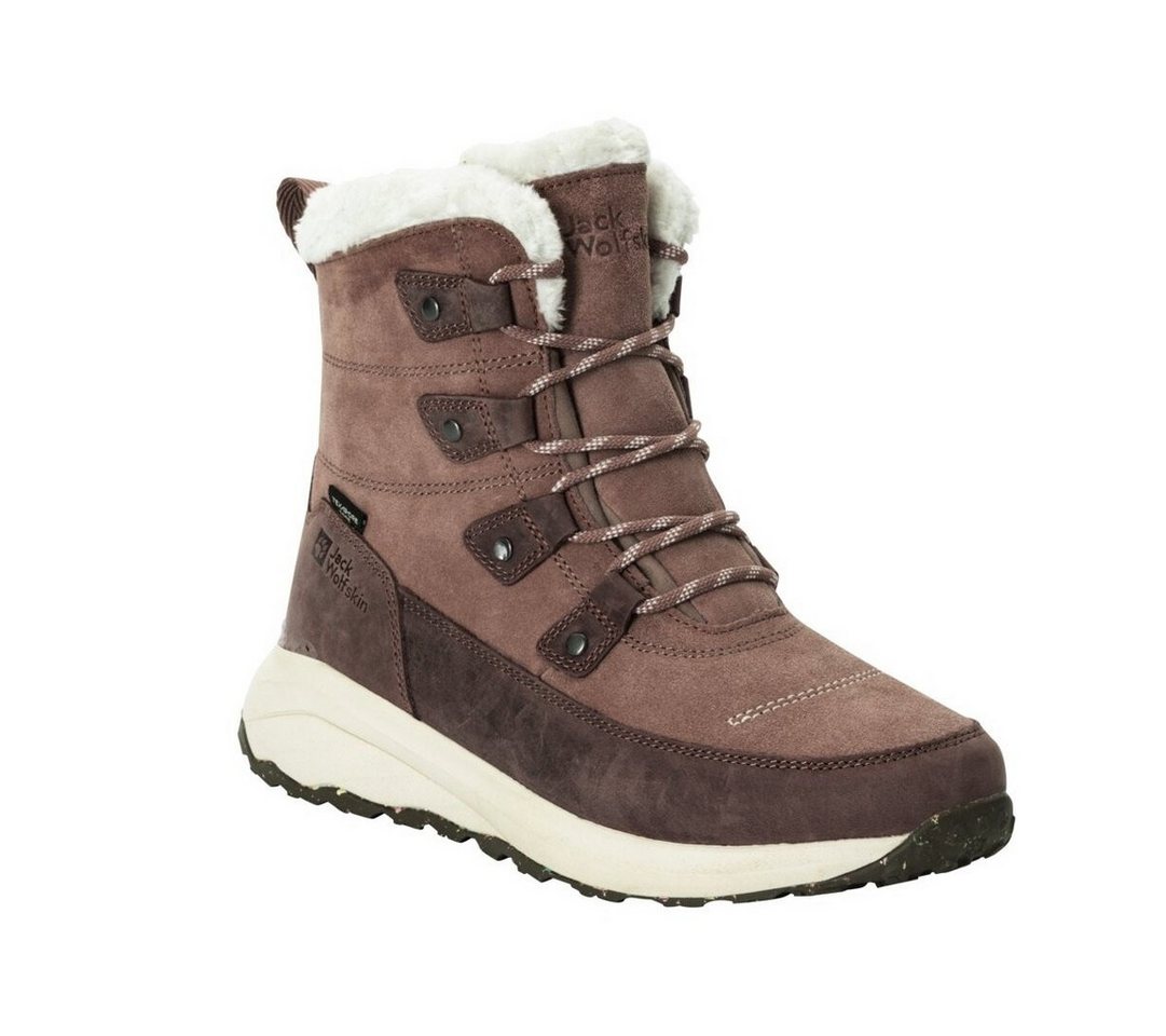 Jack Wolfskin Dromoventure Texapore High (Texawarm-Isolierung, wasserdicht) rosa Winterstiefel