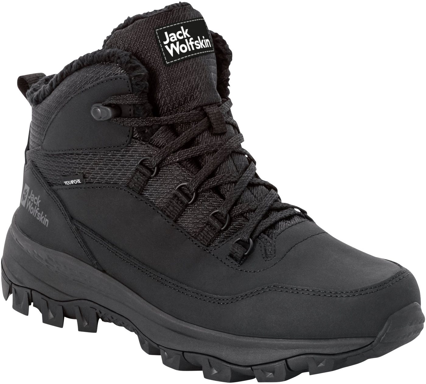 Jack Wolfskin EVERQUEST TEXAPORE MID M Outdoorwinterstiefel Winterboots, Snowboots, Winterschuhe, wasserdicht & gefüttert