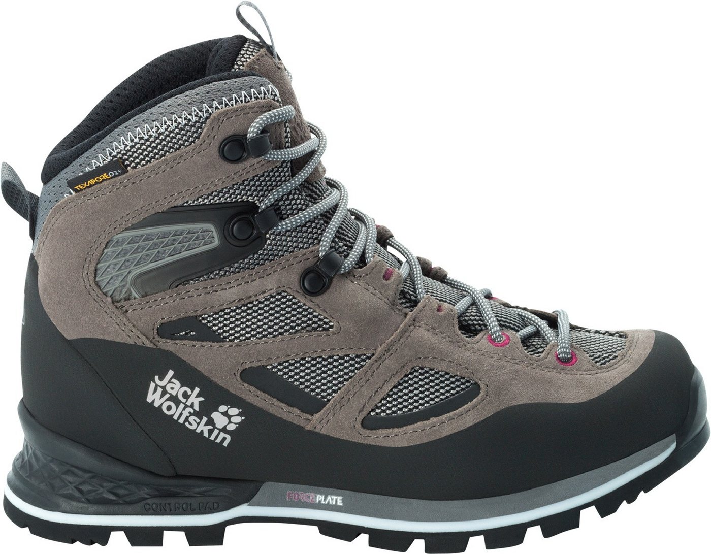 Jack Wolfskin FORCE CREST TEXAPORE MID W Trekkingschuh