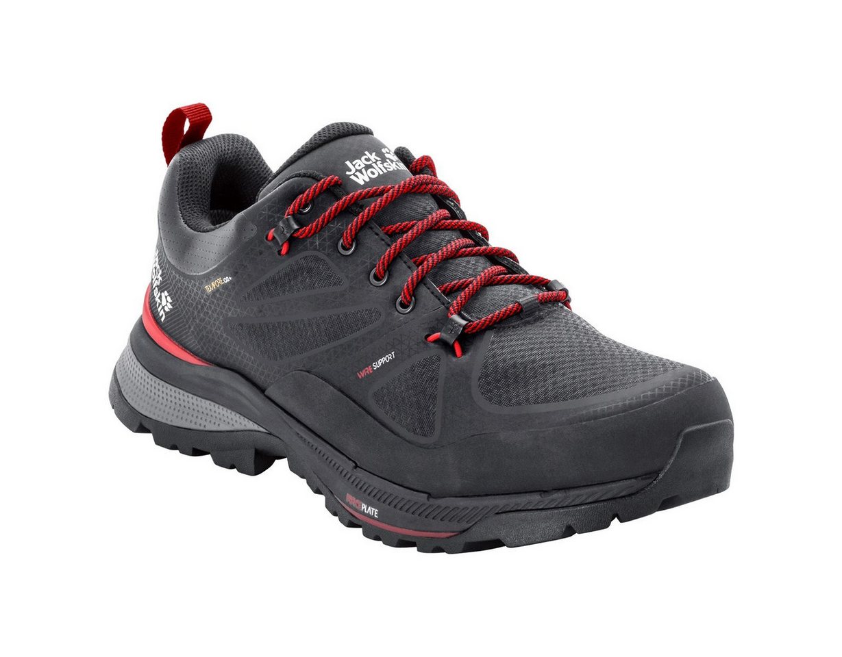 Jack Wolfskin Force Striker Texapore Low wasserdicht grau Herren Wanderschuh