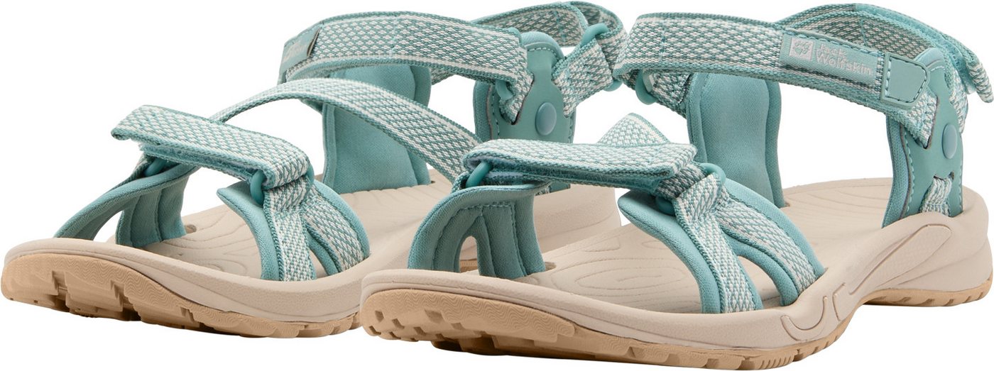 Jack Wolfskin LAKEWOOD RIDE SANDAL W Outdoorsandale mit Klettverschluss