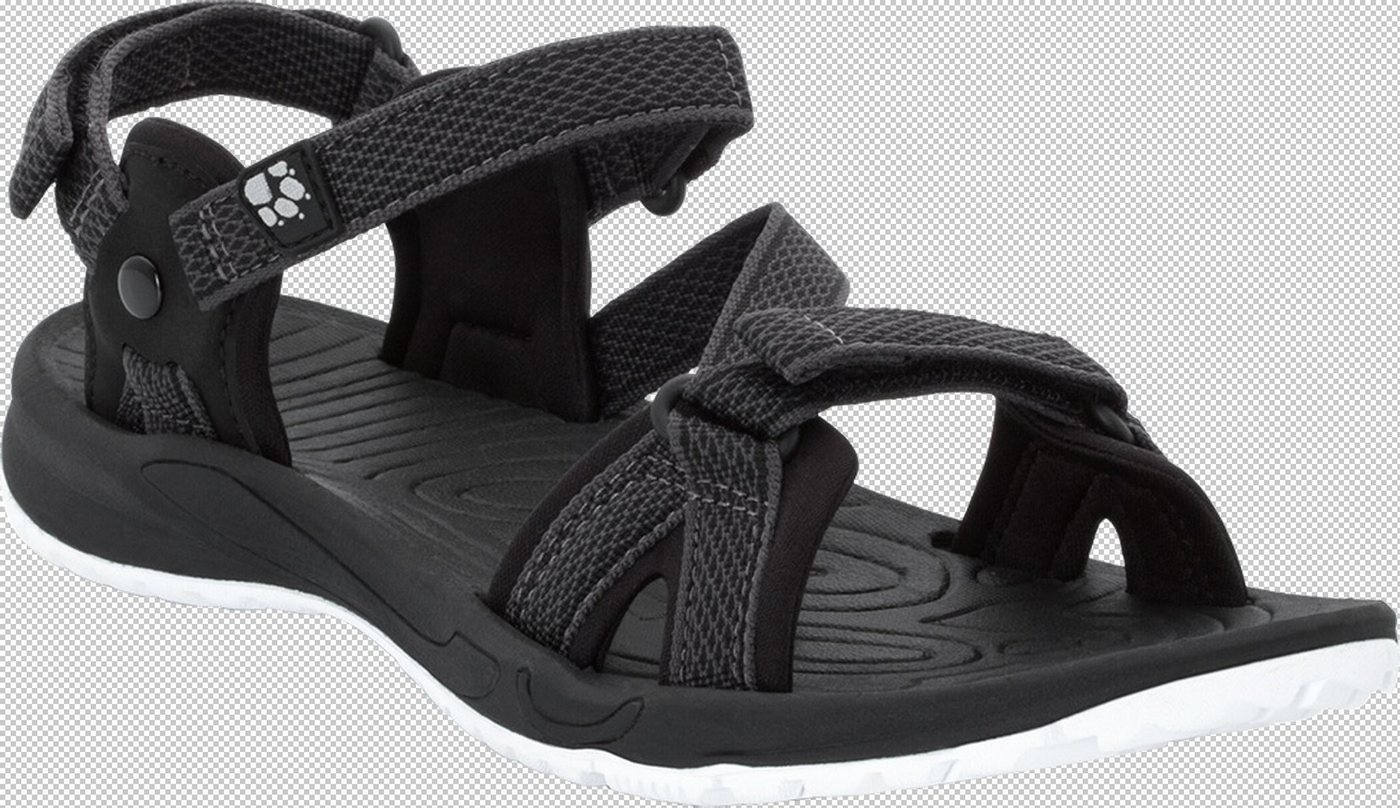 Jack Wolfskin LAKEWOOD RIDE SANDAL W Sandale (schwarz)