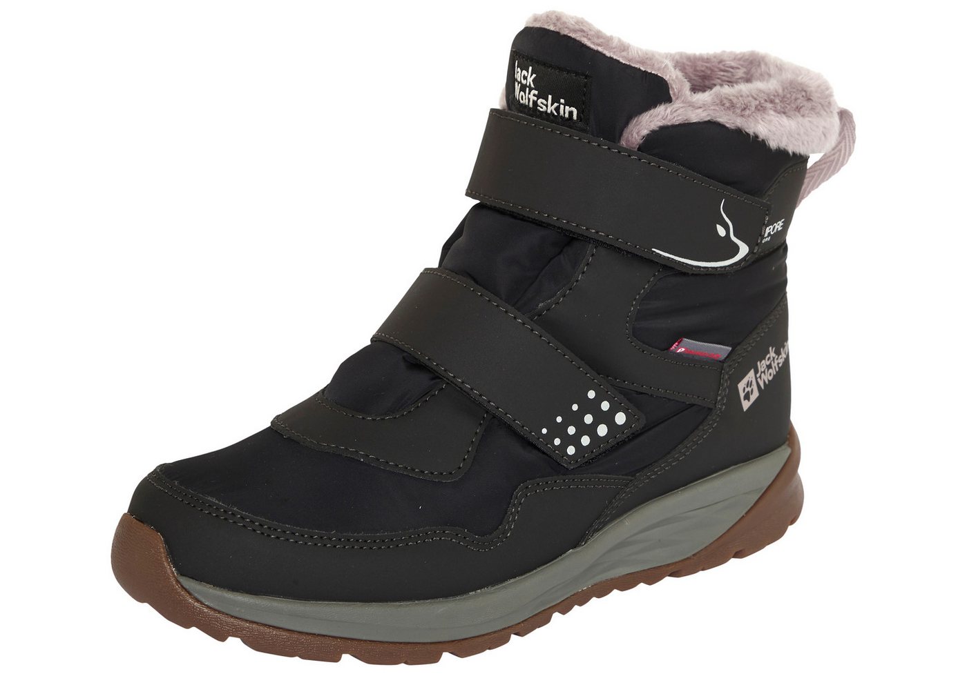 Jack Wolfskin POLAR BEAR-G TEXAPORE MID VC K Winterboots Snowboots, Winterstiefel, Winterschuhe, wasserdicht & gefüttert