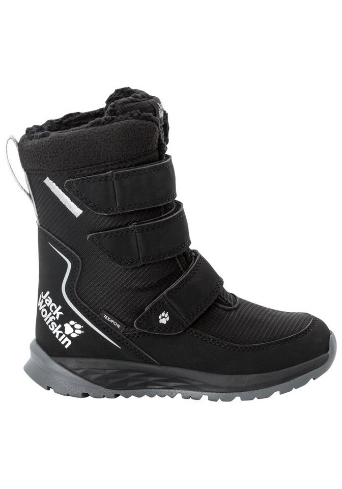 Jack Wolfskin POLAR BOOT TEXAPORE HIGH VC K Winterboots (schwarz/grau)