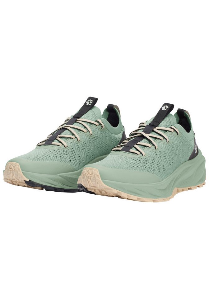Jack Wolfskin PS TRAIL KNIT LOW W Wanderschuh atmungsaktives Strick Upper, Trekkingschuh