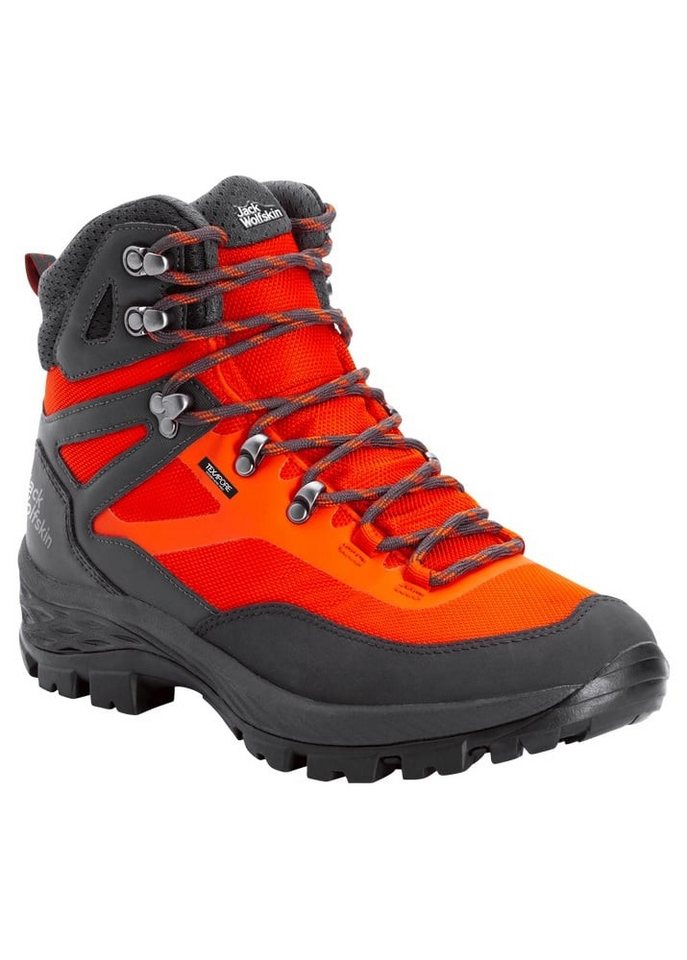 Jack Wolfskin Rebellion Guide Texapore Mid (Trekking, wasserdicht, 100% PFC-frei) Wanderschuh