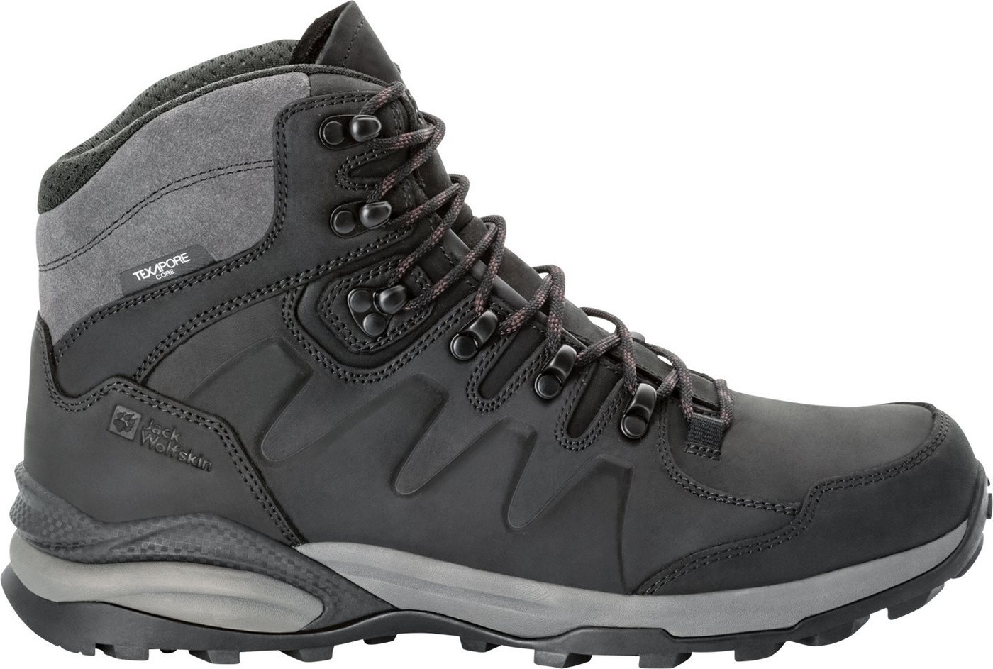 Jack Wolfskin REFUGIO PRIME TEXAPORE MID M Trekkingschuh (phantom)