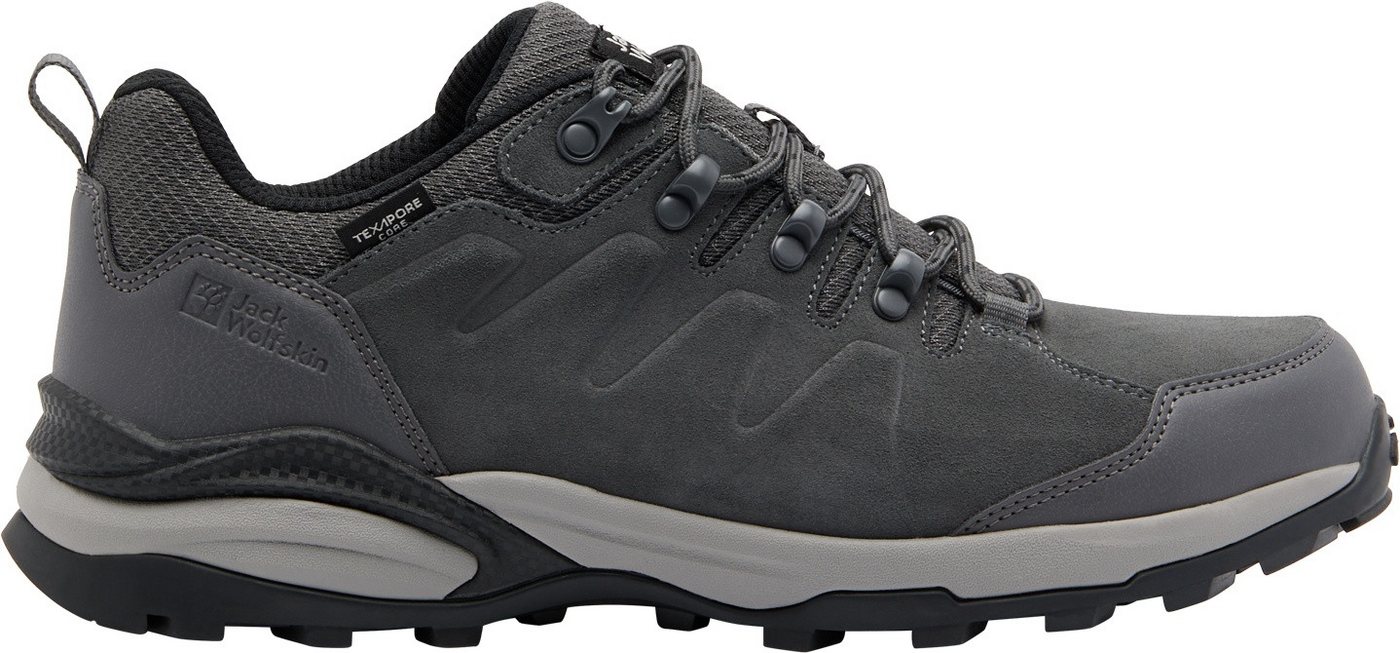 Jack Wolfskin REFUGIO TEXAPORE LOW M Hikingschuh (slate)
