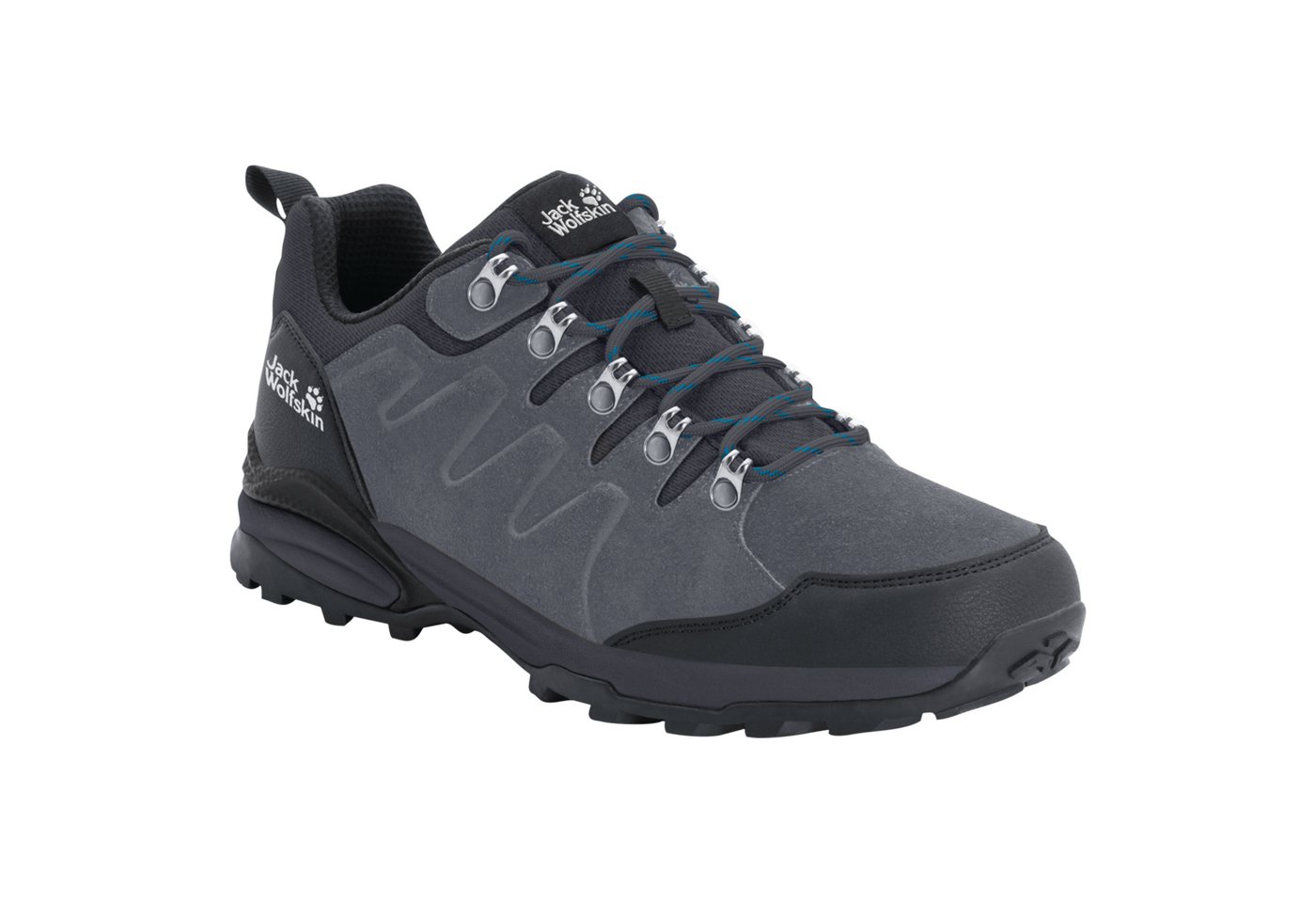Jack Wolfskin REFUGIO TEXAPORE LOW M Wanderschuh wasserdicht, Trekkingschuh