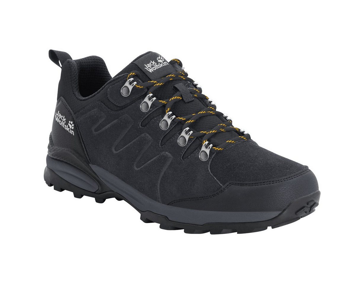 Jack Wolfskin Refugio Texapore Low - Veloursleder, wasserdicht - phantomgrau Herren Wanderschuh