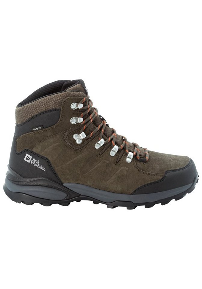 Jack Wolfskin REFUGIO TEXAPORE MID M Hikingschuh (braun)