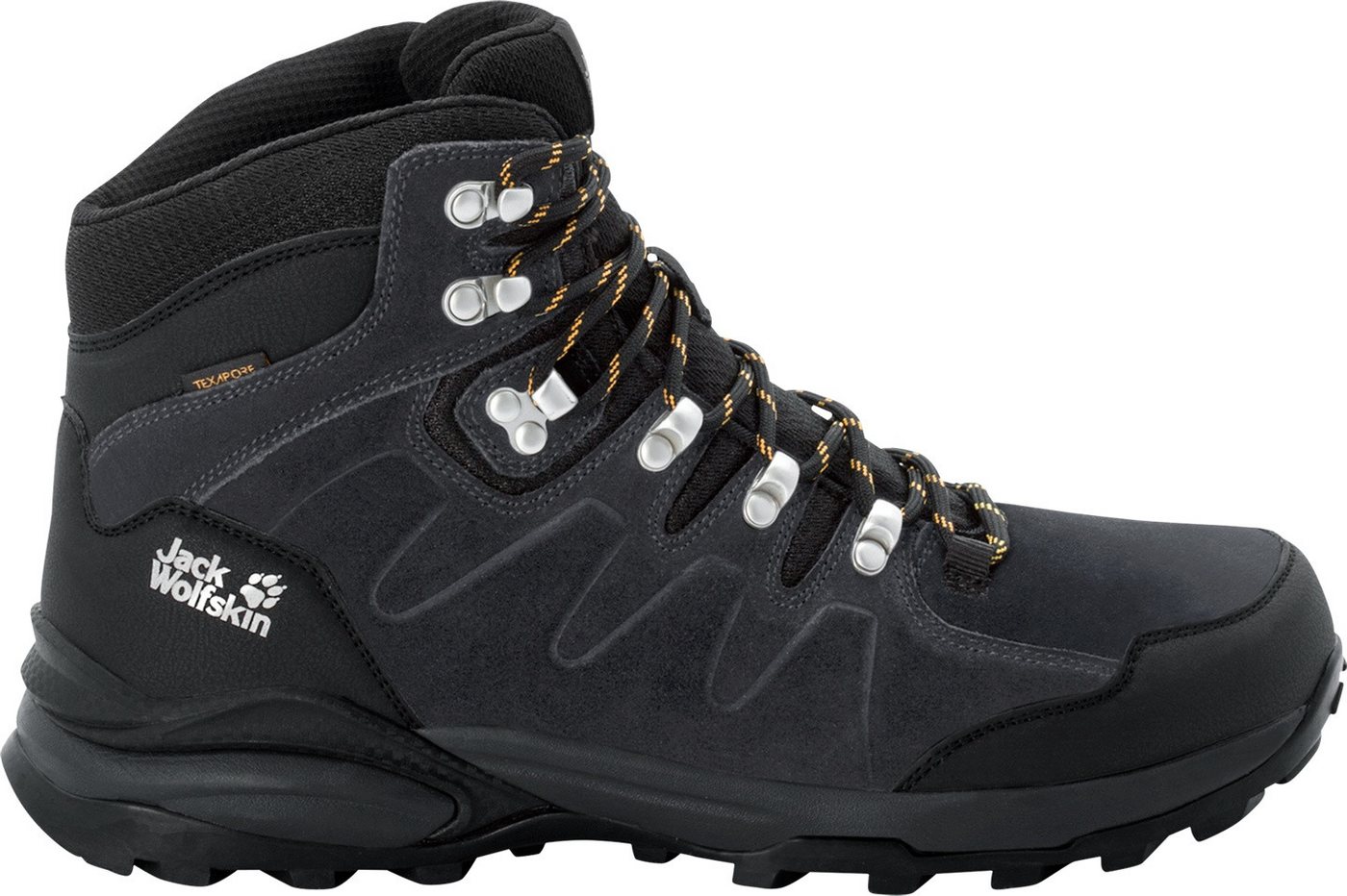 Jack Wolfskin REFUGIO TEXAPORE MID M Hikingschuh (grau)