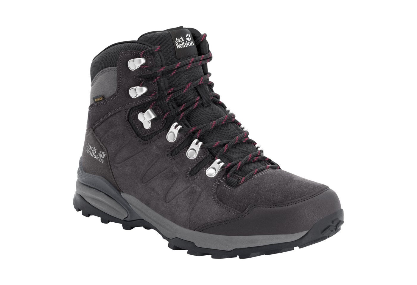 Jack Wolfskin REFUGIO TEXAPORE MID W Wanderschuh wasserdicht, Trekkingschuh