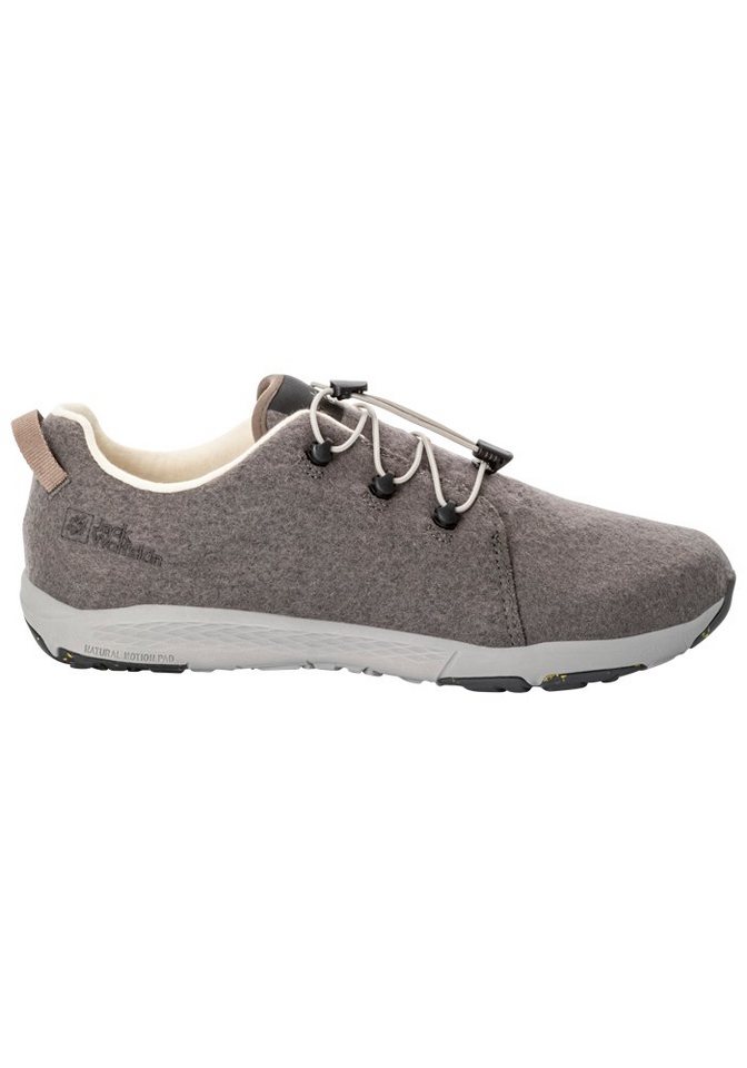 Jack Wolfskin SPIRIT WOOL LOW M Sneaker (cold-coffee)