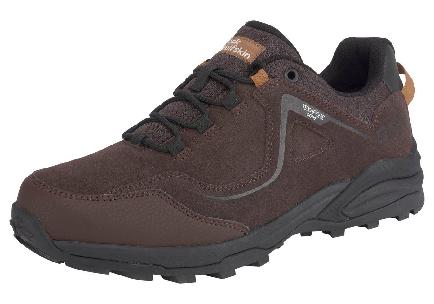 Jack Wolfskin SUNSET HIKE TEXAPORE LOW M Wanderschuh wasserdicht, Trekkingschuh