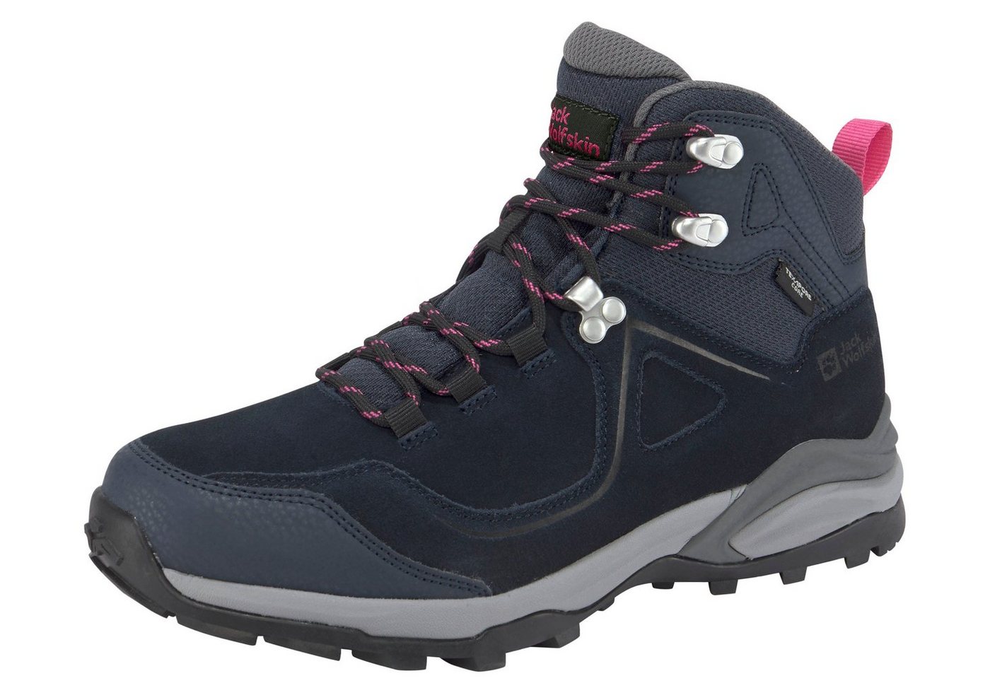 Jack Wolfskin SUNSET HIKE TEXAPORE MID W Wanderschuh Wasserdicht, Trekkingschuh