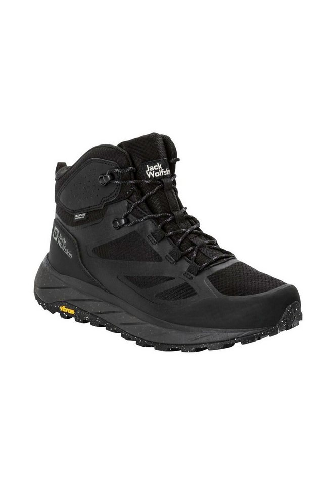 Jack Wolfskin Terraventure Texapore MID (wasserdicht) schwarz Herren Wanderschuh