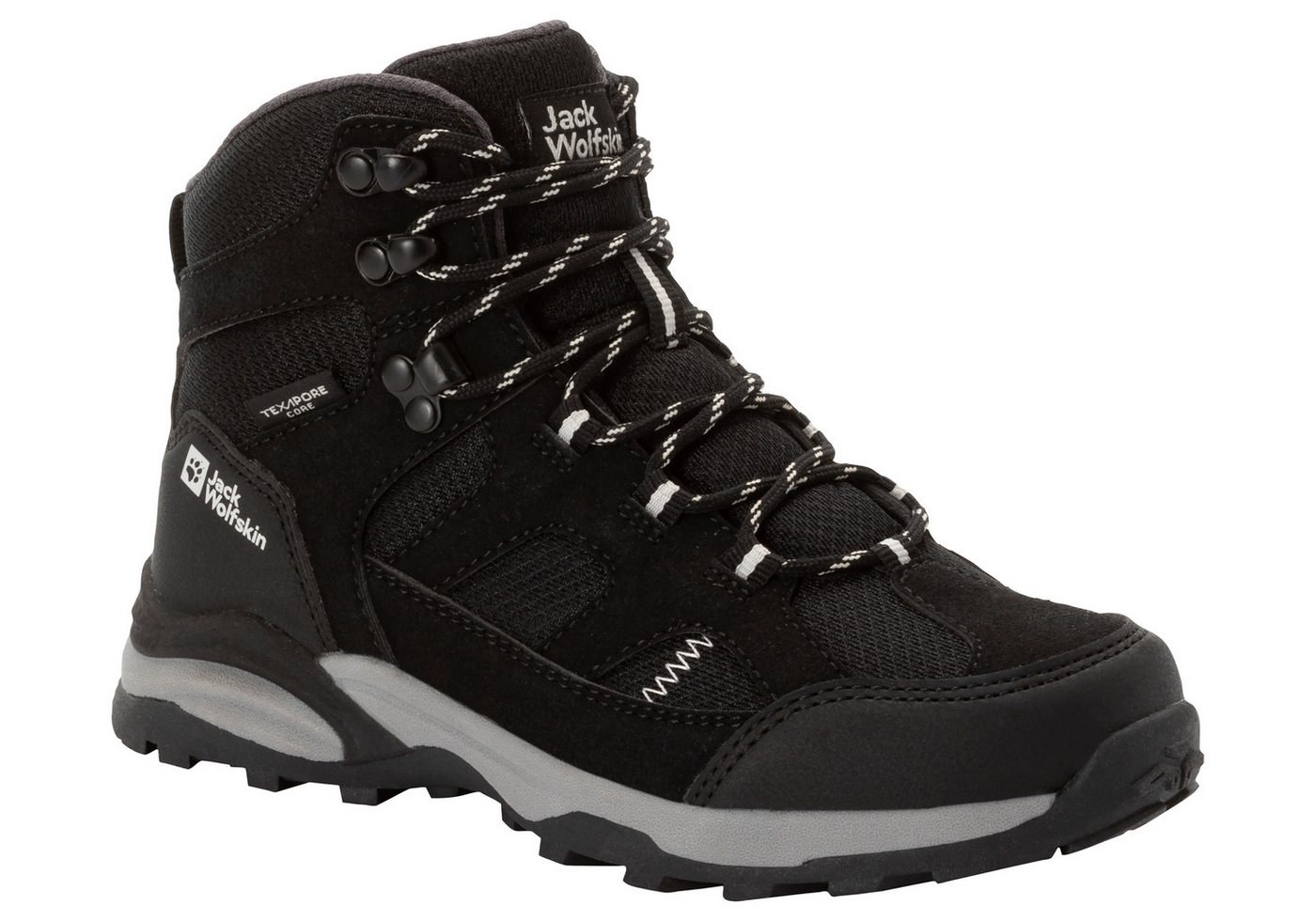 Jack Wolfskin TRAIL HIKER TEXAPORE MID K Wanderschuh wasserdicht, Trekkingschuh