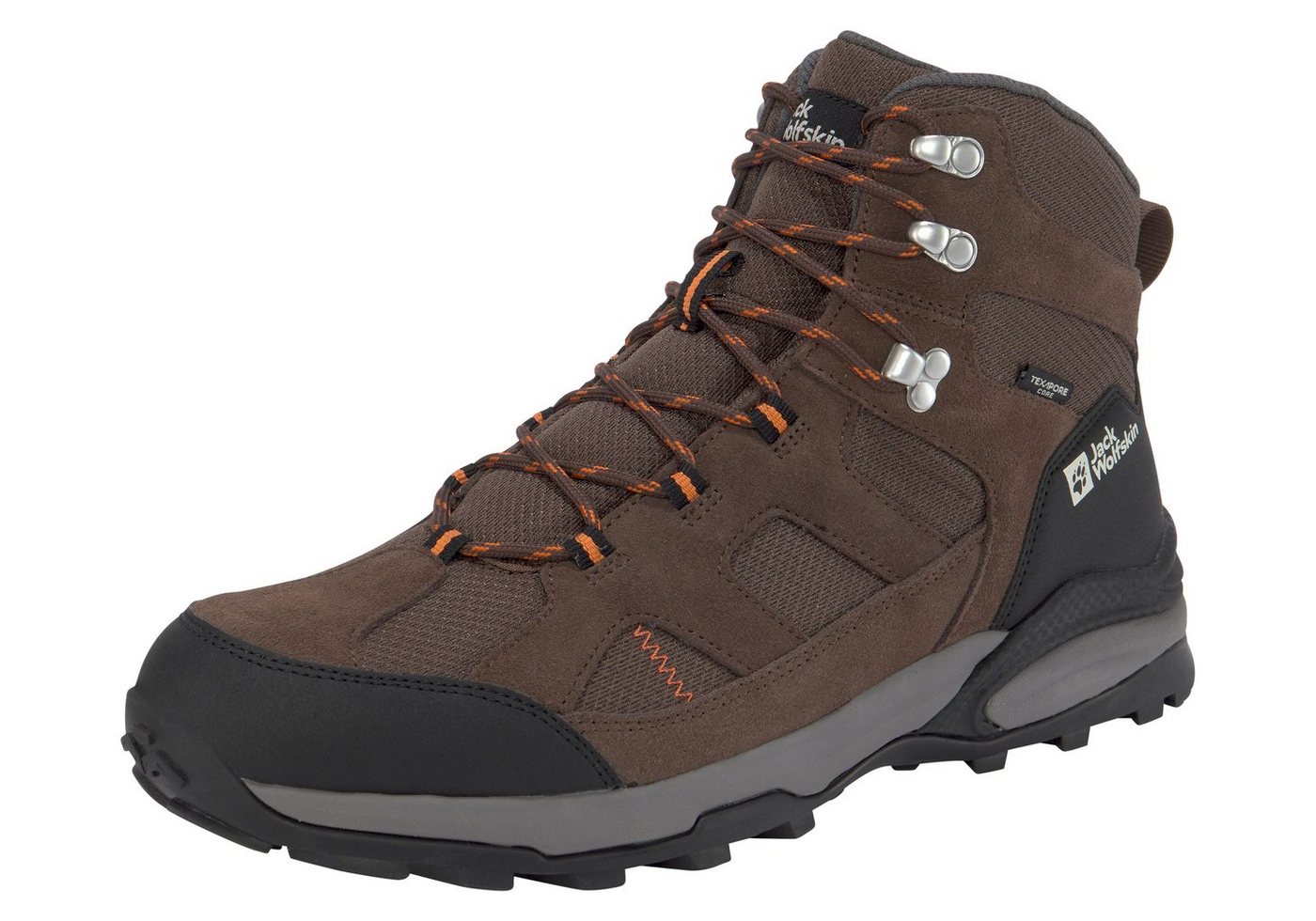 Jack Wolfskin TRAIL HIKER TEXAPORE MID M Wanderschuh wasserdicht, Trekkingschuh