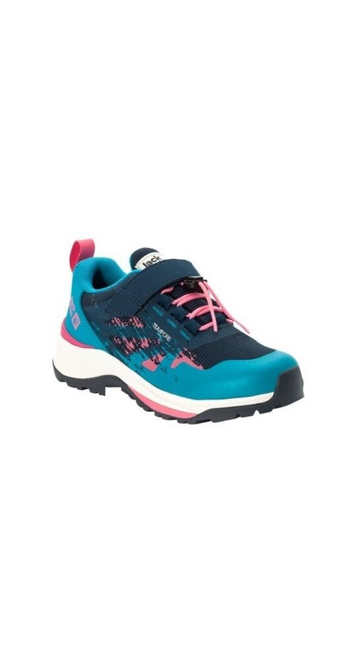 Jack Wolfskin Villi Hiker Texapore Low (wasserdicht, atmungsaktiv) darkblau/pink Wanderschuh