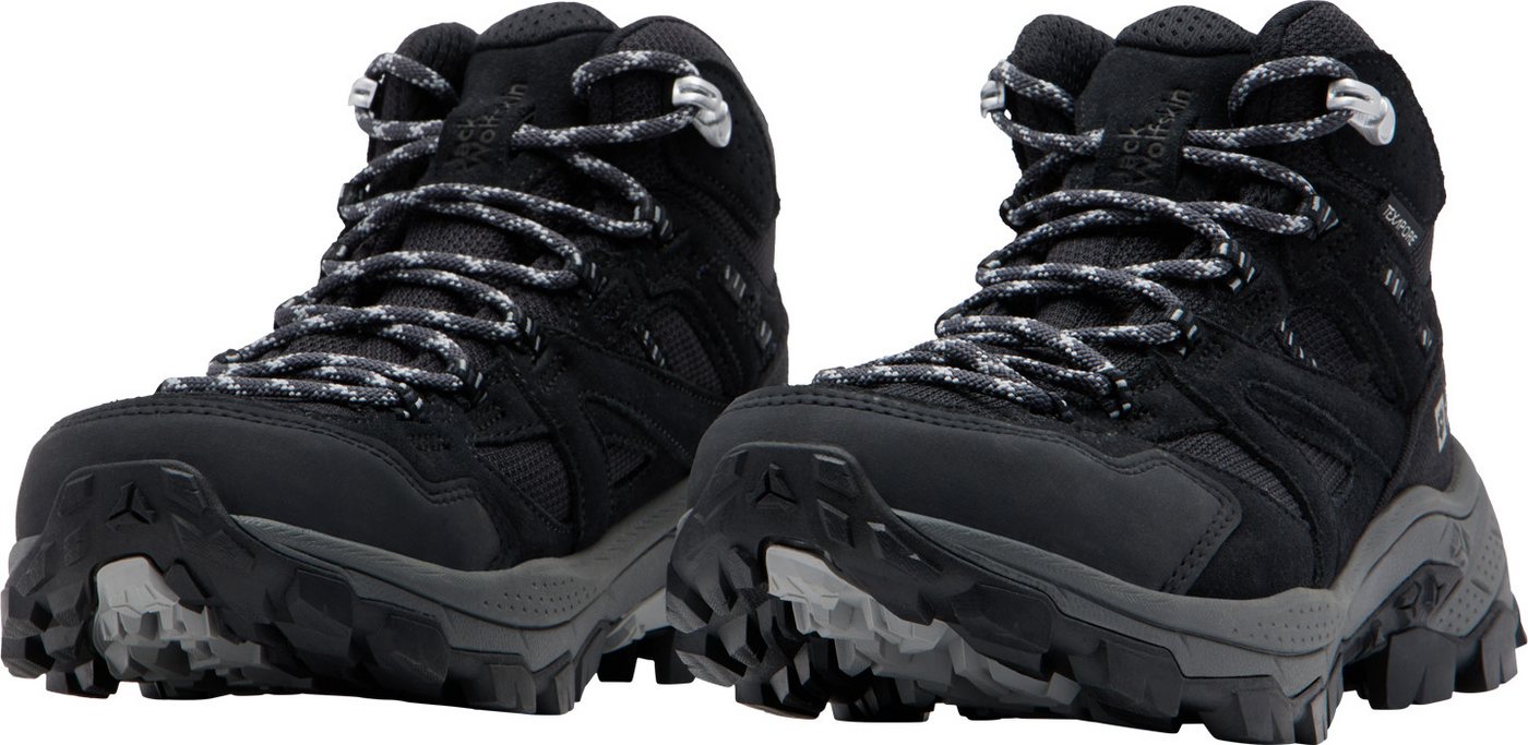 Jack Wolfskin VOJO TOUR TEXAPORE MID W Wanderschuh Wasserdicht, Trekkingschuh (phantom)