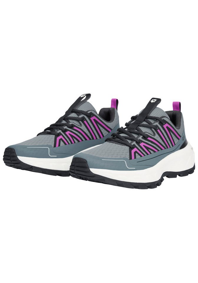 Jack Wolfskin WILD HIKE LOW W Wanderschuh Trekkingschuh (grau)