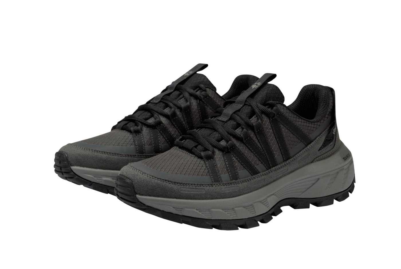 Jack Wolfskin WILD HIKE TEXAPORE LOW W Wanderschuh wasserdicht, Trekkingschuh (schwarz)