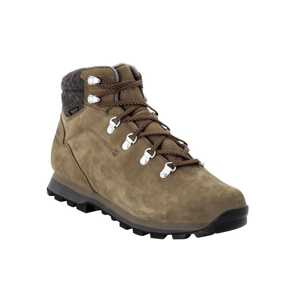 Jack Wolfskin Winterschuhe Thunder Bay Texapore Mid (wasserdicht) hellbraun Herren Winterstiefel