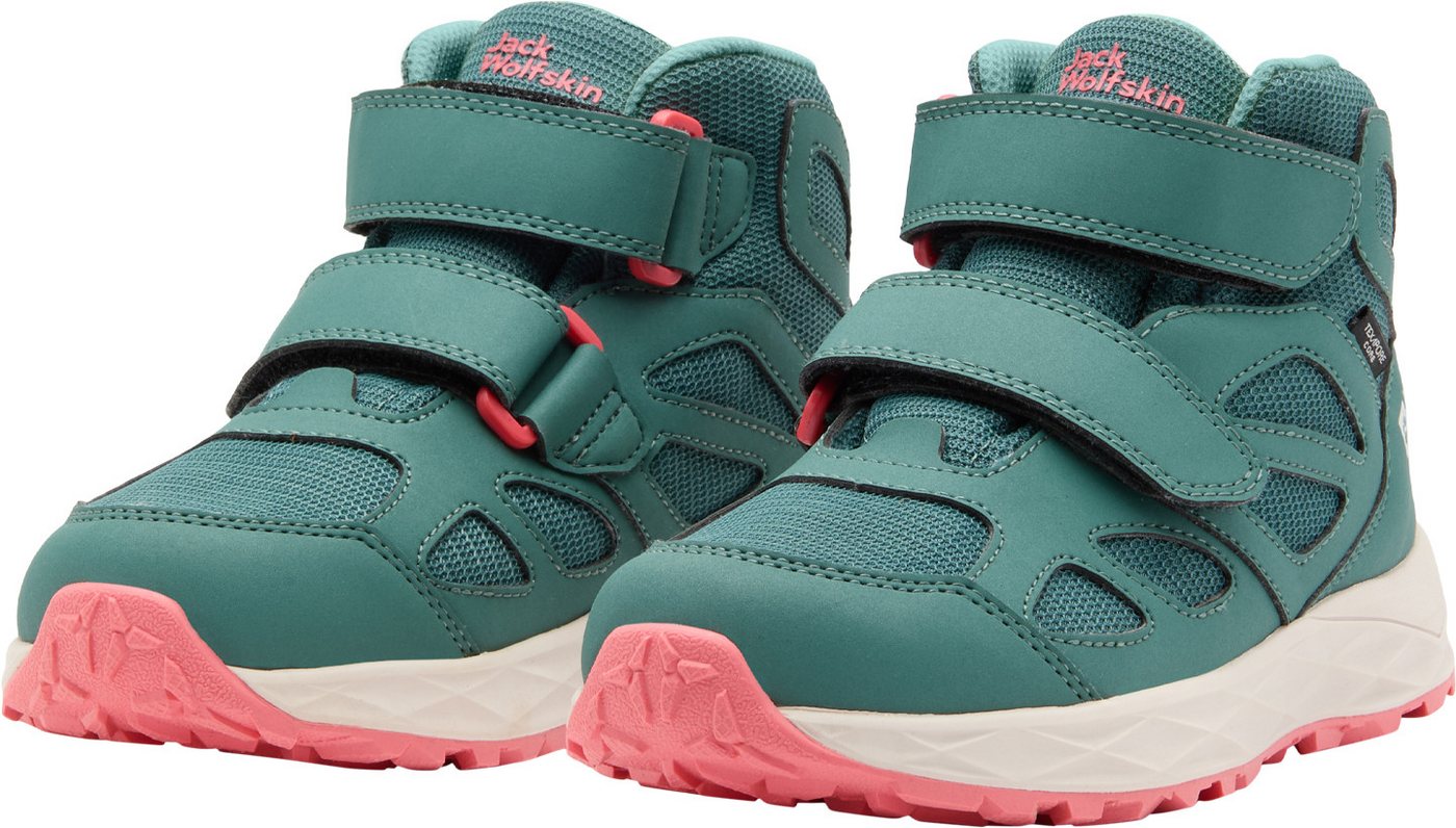 Jack Wolfskin WOODLAND 2 TEXAPORE MID VC K Wanderschuh Wasserdicht, Trekkingschuh