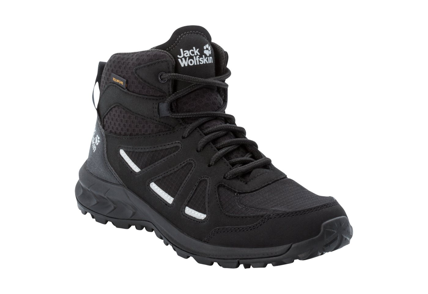 Jack Wolfskin WOODLAND 2 TEXAPORE MID W Wanderschuh wasserdicht, Trekkingschuh