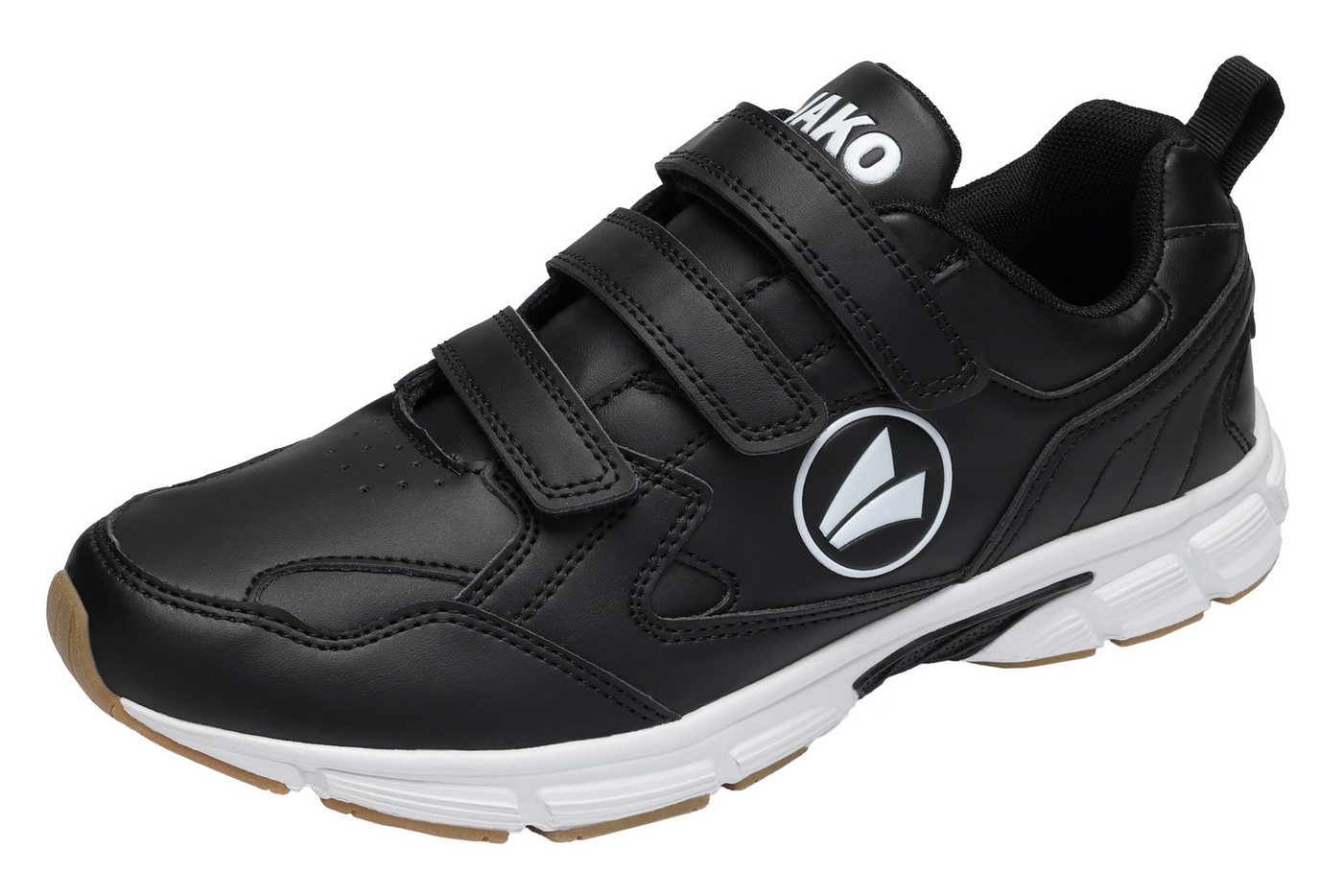 Jako J-FSHALEV Sneaker nichtabfärbende Sohle, gute Dämpfung (schwarz/weiß)