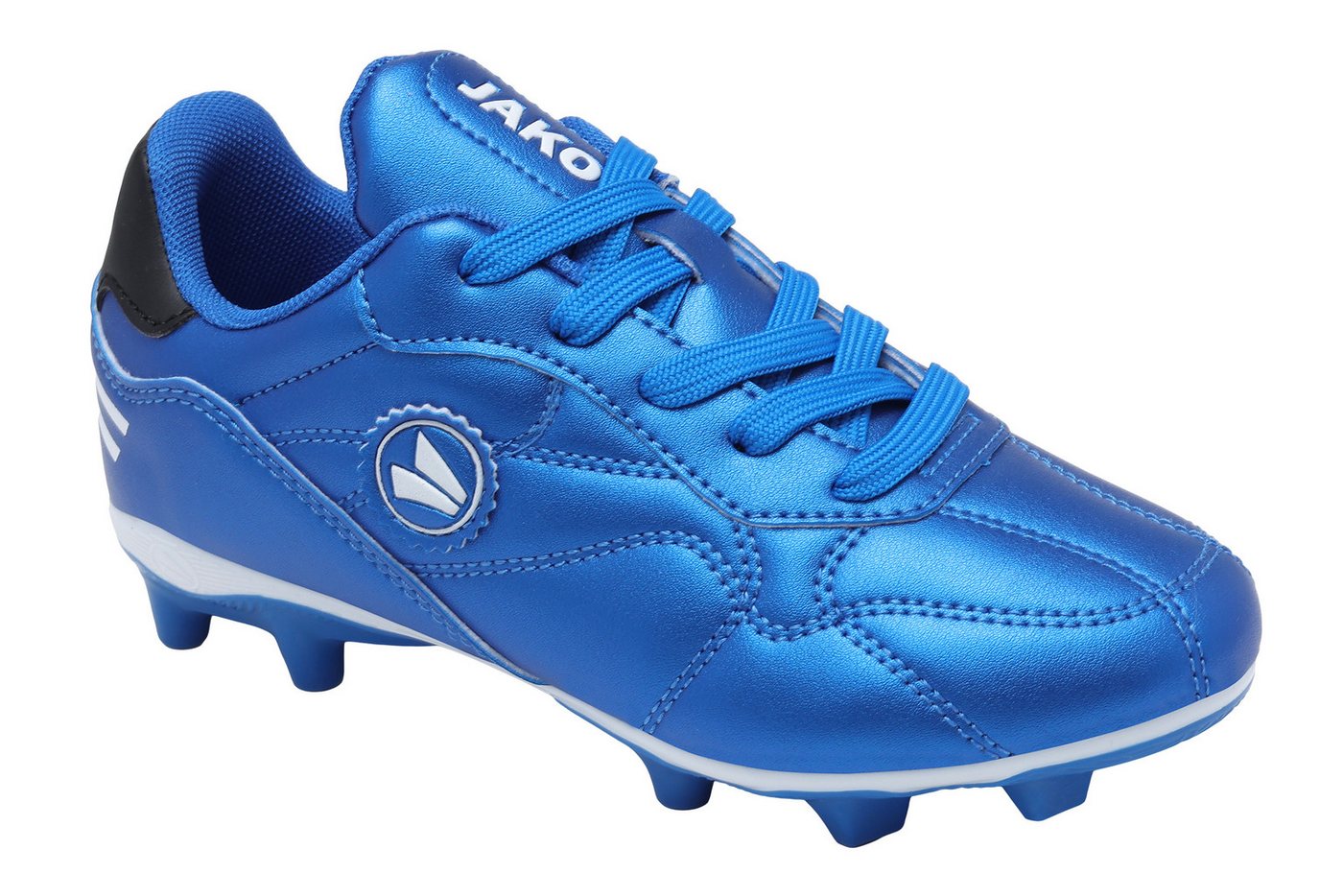Jako J-SFG Signature Fußballschuh für Rasenplätze, für Jugendliche & Kinder (blau/weiß)