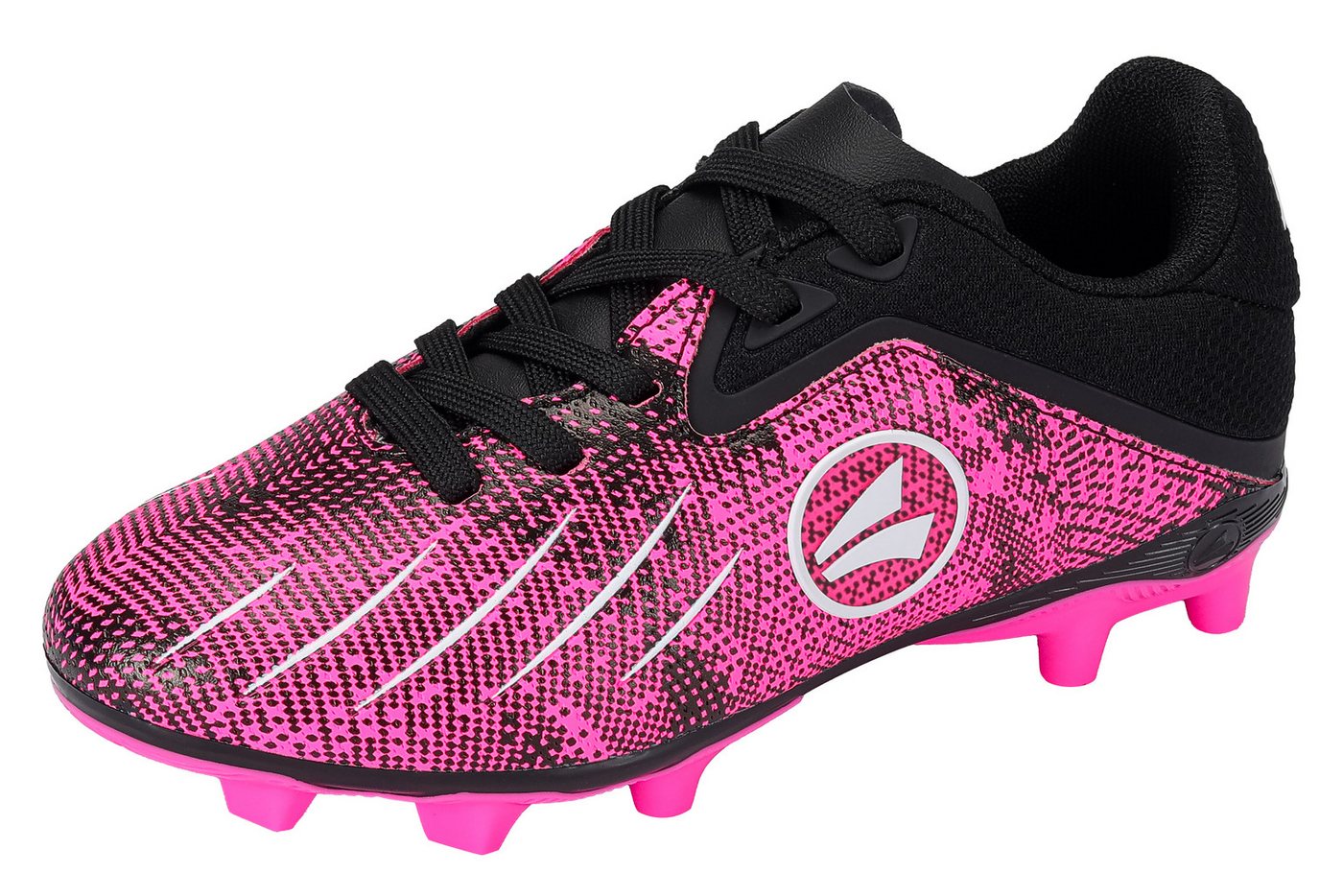 Jako J-SFG VINI Fußballschuh für Rasenplätze (schwarz/rosa)