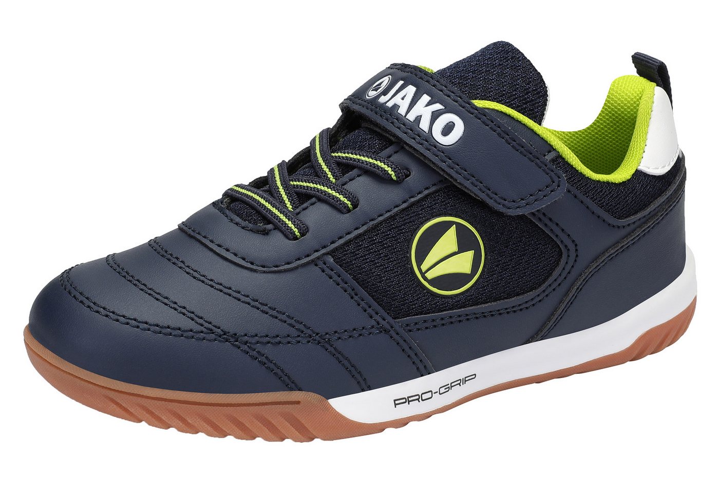 Jako J-SH Winger EV Sneaker Hallenschuh, für Kinder, Non-Marking, Klettverschluss
