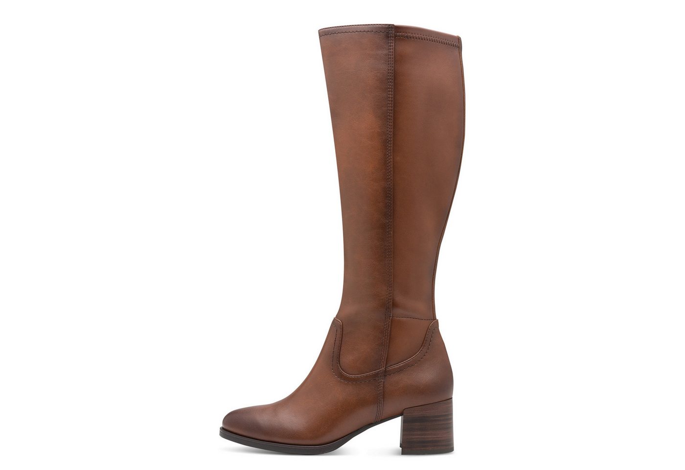 Jana Damen Langschaftstiefel 8-25567-45-305 cognac Stiefel
