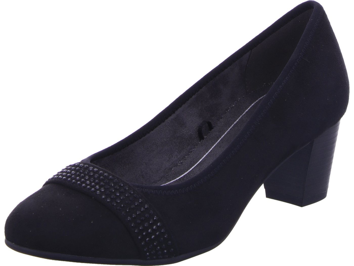 Jana High-Heel-Pumps 100% vegan (schwarz)