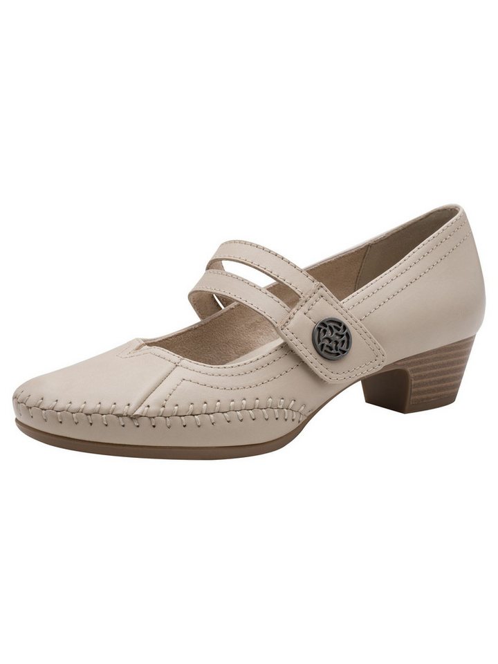 Jana Mehrweite aus Leder kein Absatz 8-22700-46 Sneaker