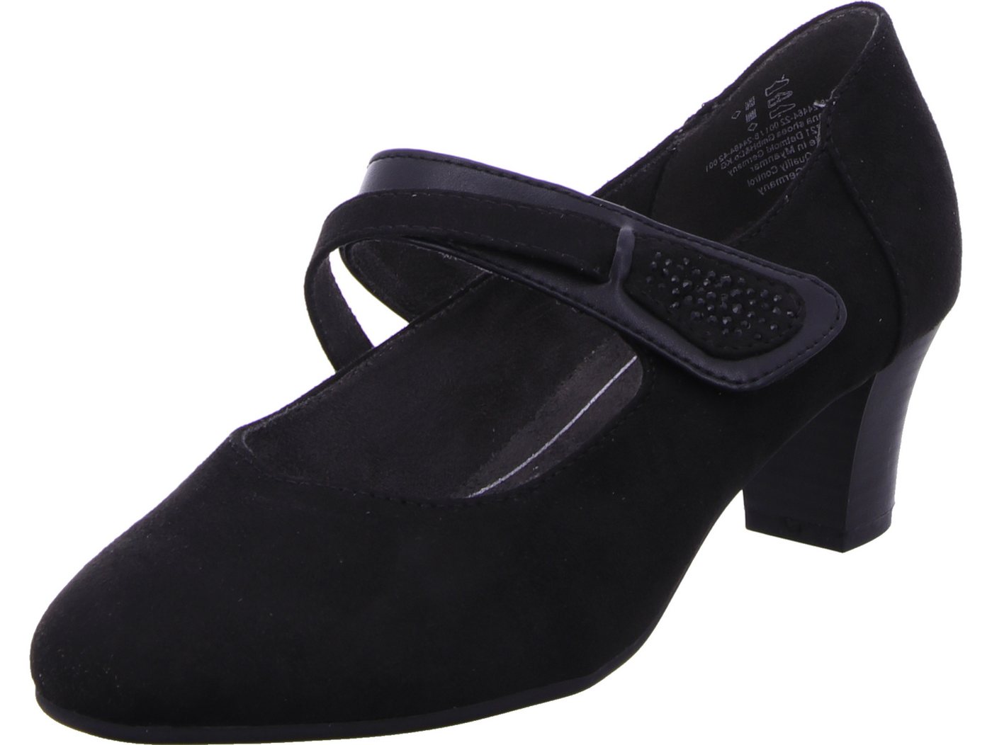 Jana Pumps 100% vegan (schwarz)