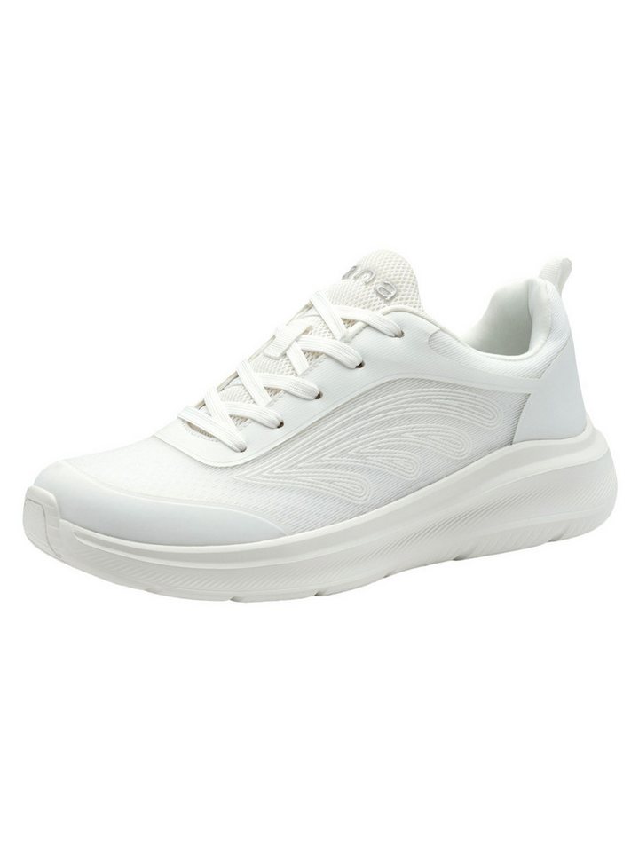 Jana Removable Sock, Vegan mit Schnürsenkel kein Absatz Sneaker Removable Sock