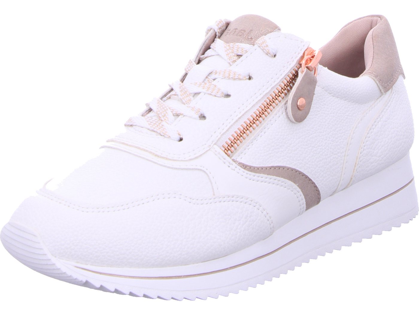 Jana Schnürschuh 100% vegan (weiß)